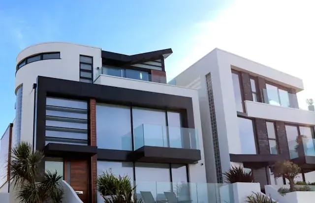 Agence immobilière en activité