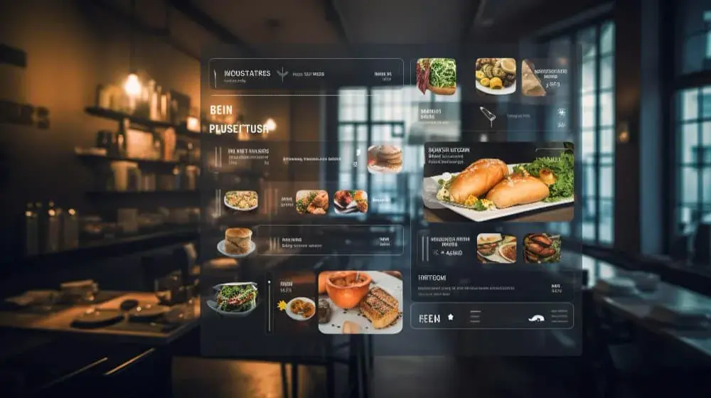 Exemple de site web restaurant en Belgique et Luxembourg avec menu digital
