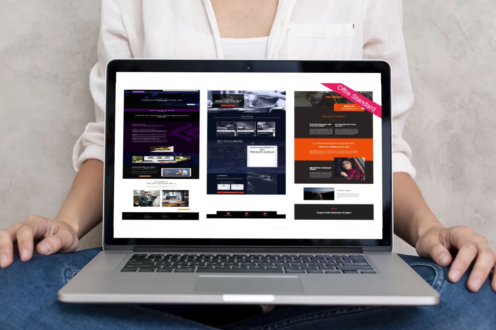 Modèle site web